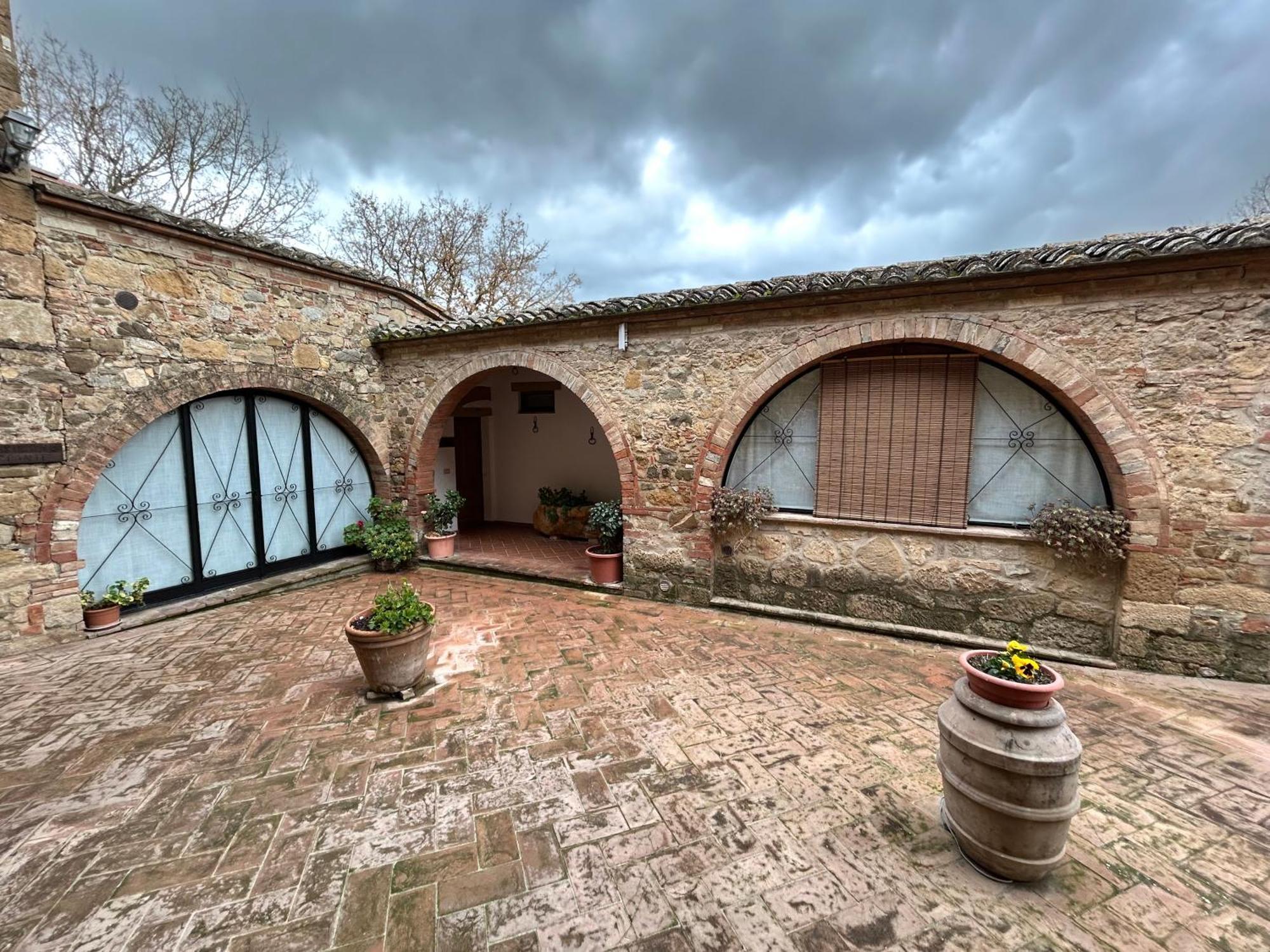 Agriturismo Casalpiano Пиенца Екстериор снимка