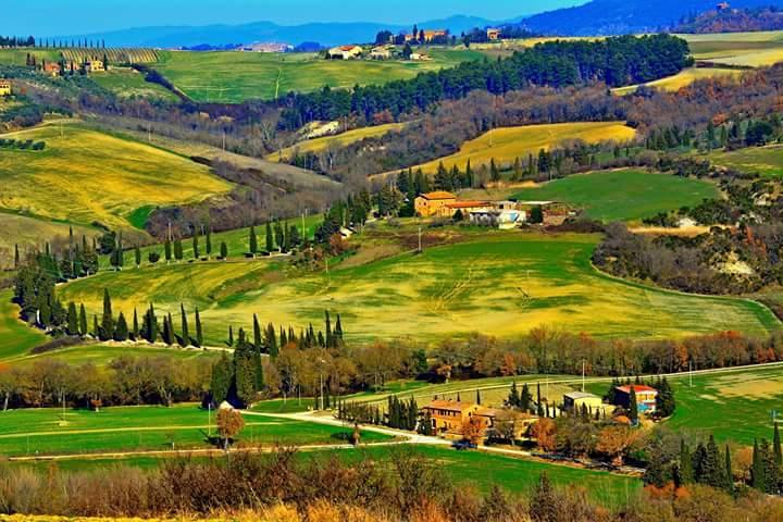 Agriturismo Casalpiano Пиенца Екстериор снимка